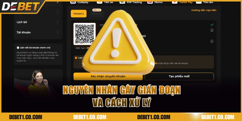 4 nguyên nhân gây gián đoạn và cách khắc phục