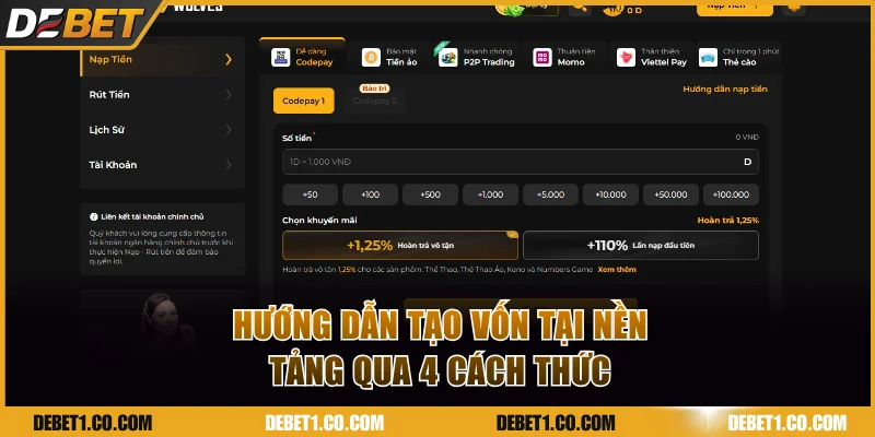 Giao dịch nhanh chóng bằng thẻ cào điện thoại